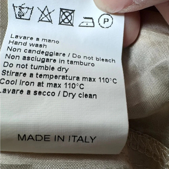 Siste”s Black Dress Size Small Made in Italy - Picture 9 of 10